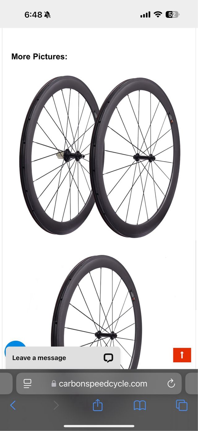 Llantas Carbon speed cycle