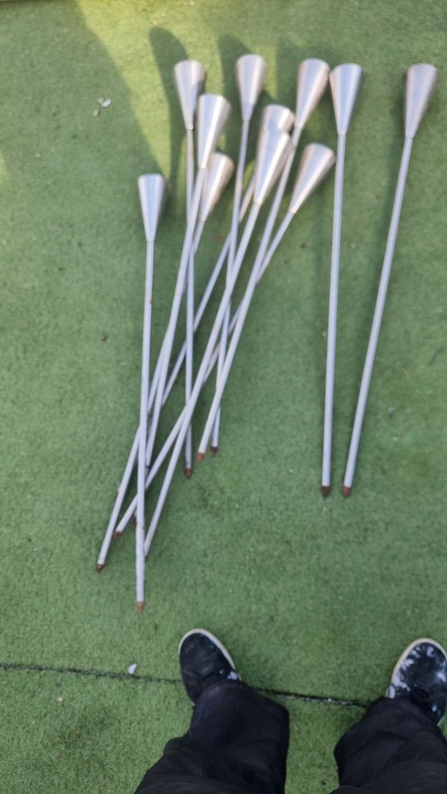 Antorchas de acero inoxidable