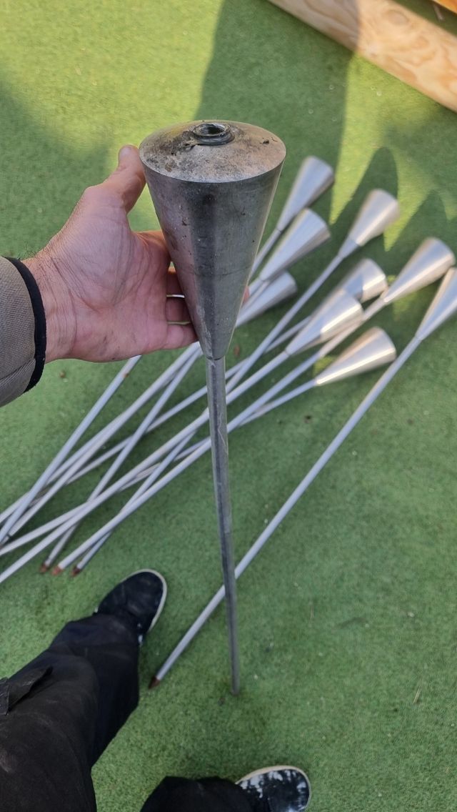 Antorchas de acero inoxidable