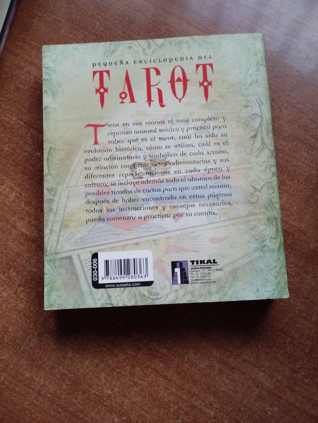 Pequeña enciclopedia del Tarot.