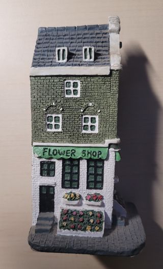 MINIATURA CASA AMSTERDAM RESINA