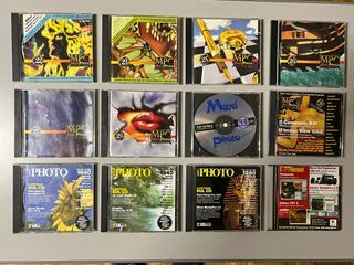 21 CD-ROM + 5 CATALOGHI fotografie free&copyright