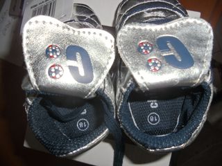 Chicco scarpine argento NUOVE mis 18