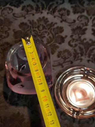 2 posacenere in vetro vintage