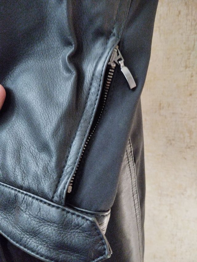 Cappotto di pelle donna