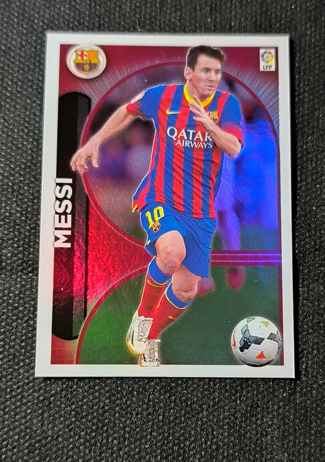 Cromo Messi . Colección 2014 2015. Este
