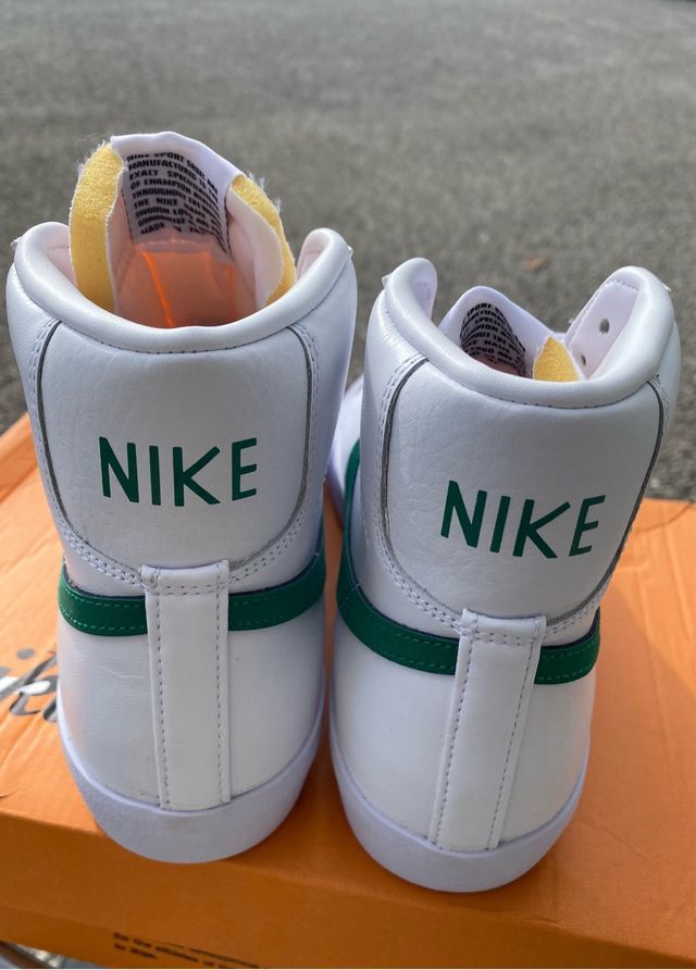 Nike Blazer Mid 77 n. 38 bianco pelle NUOVE