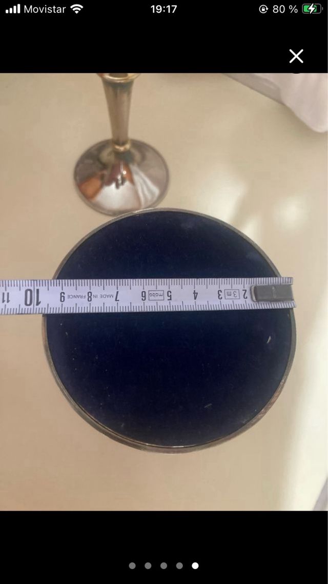 CANDELABROS DE METAL PLATEADOS Y DORADOS