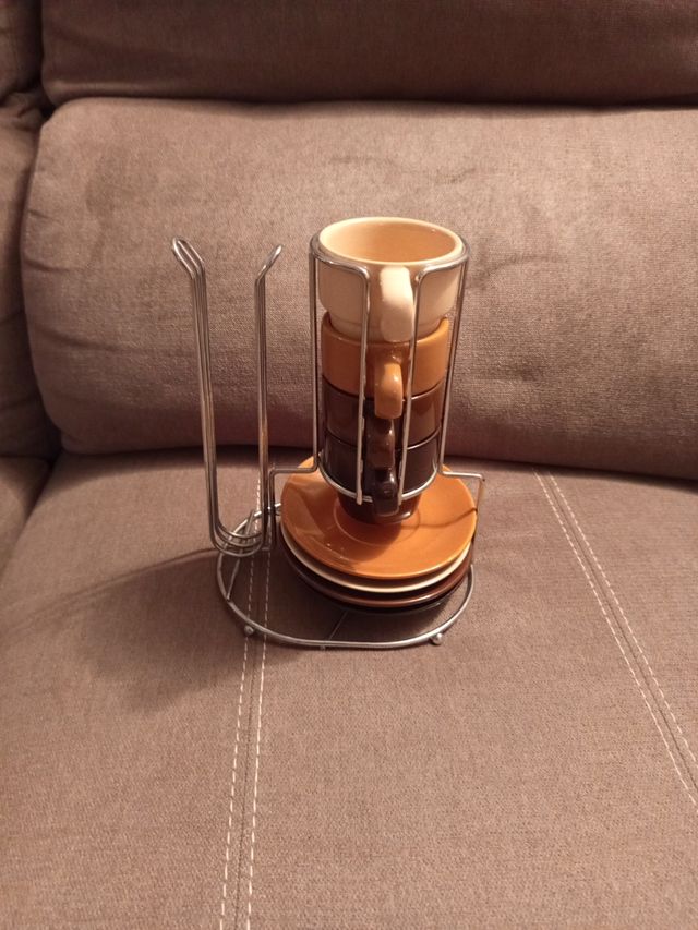 Juego de café de 4 tazas