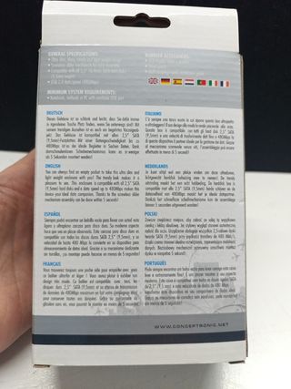 Caja disco duro 2,5