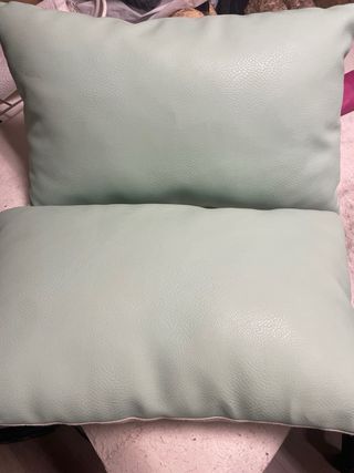 Lote de 2 almohadones con relleno.
