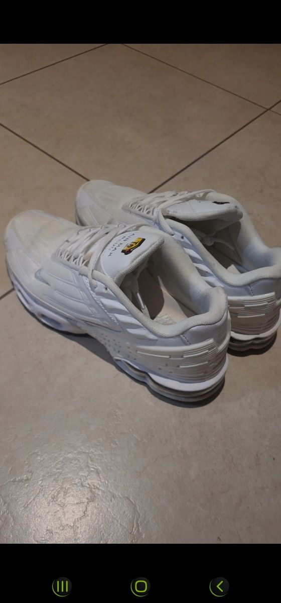 Nike tuned air max white n.42
