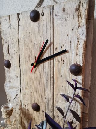 DECORAC.RUSTICA. ANTIGUA VENTANA RELOJ S.XVIII-XIX