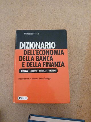 3 dizionari economia commercio banca e b