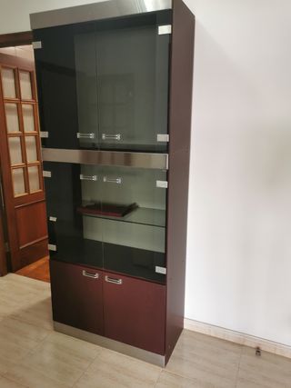 Módulo vitrina mueble salón