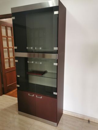 Módulo vitrina mueble salón