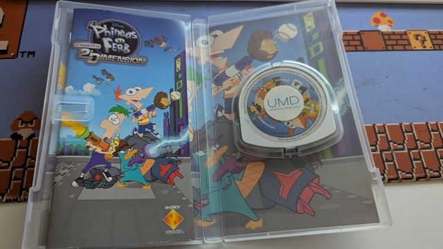 Phineas y fern psp