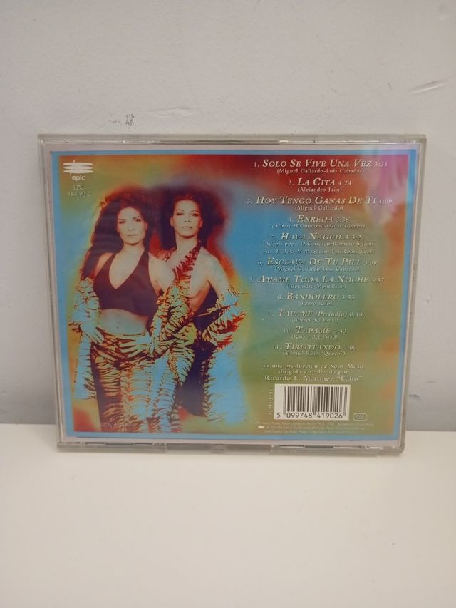 CD Azúcar Moreno - Schiavo della tua pelle