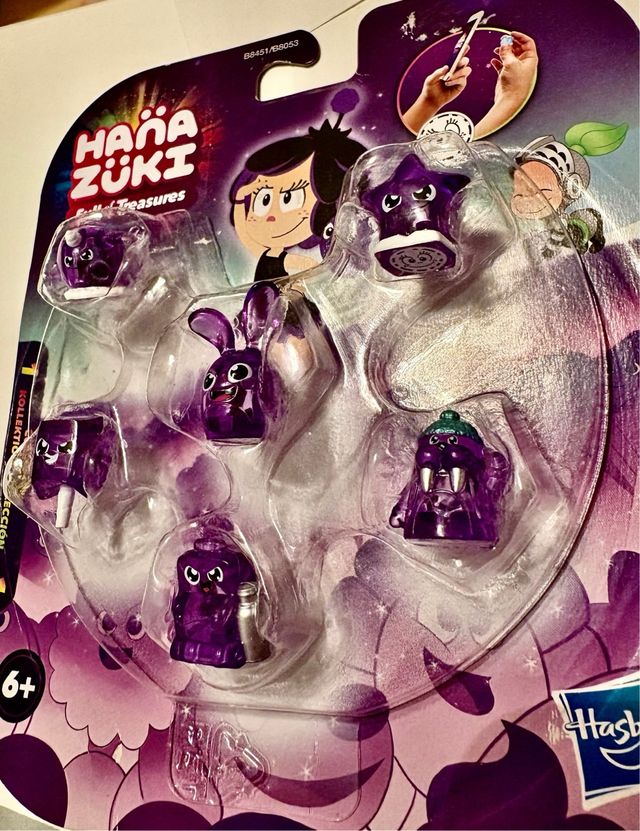 Pulsera emociones Hana zuki hasbro. Lote 6 figuras