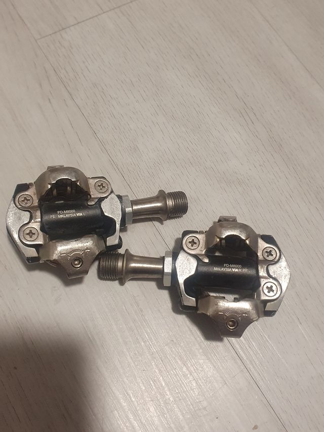 Pedales shimano XT