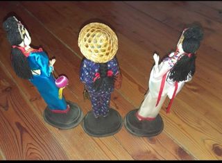 3 China dolls da collezione originali 