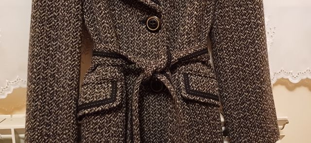 Abrigo Largo de Mujer en Lana Virgen