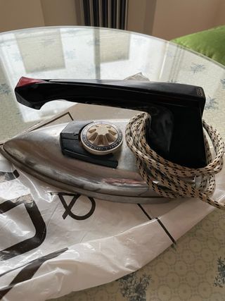 Plancha de ropa vintage