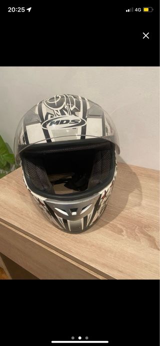 Casco integral moto