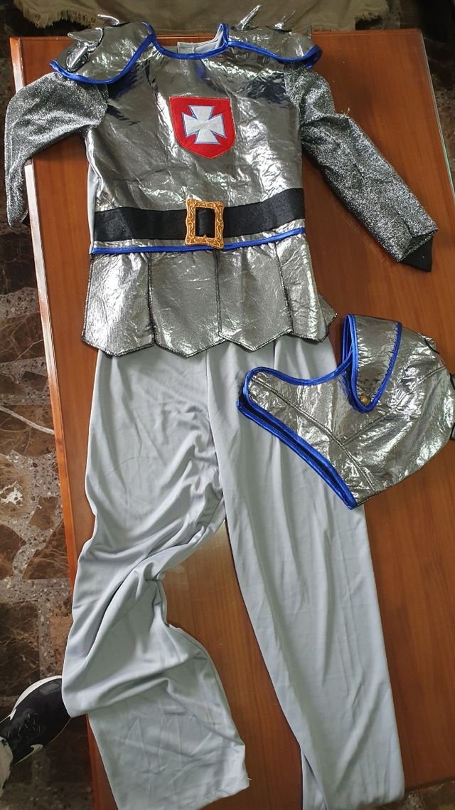 Disfraz niño guerrero Talla 9-10