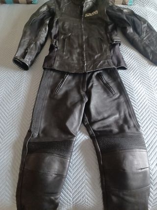 Mono 2 piezas piel mujer