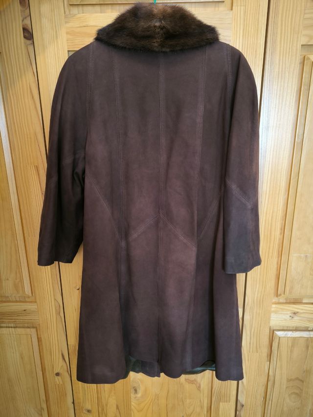 Abrigo de pelo auténtico