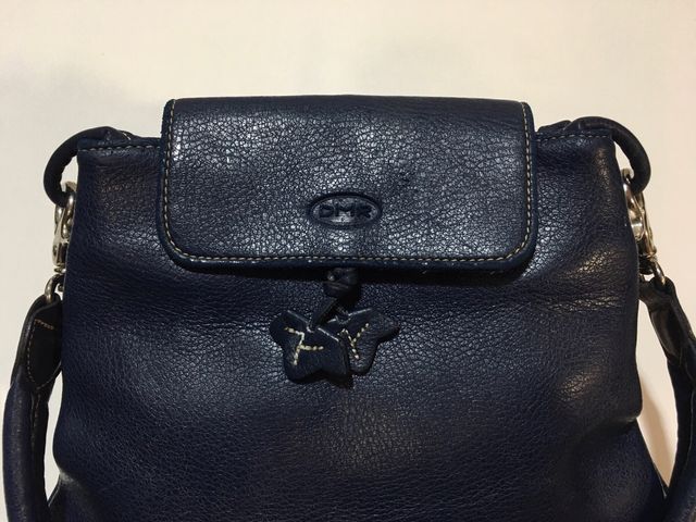 Bolso piel de hombro marca DMR