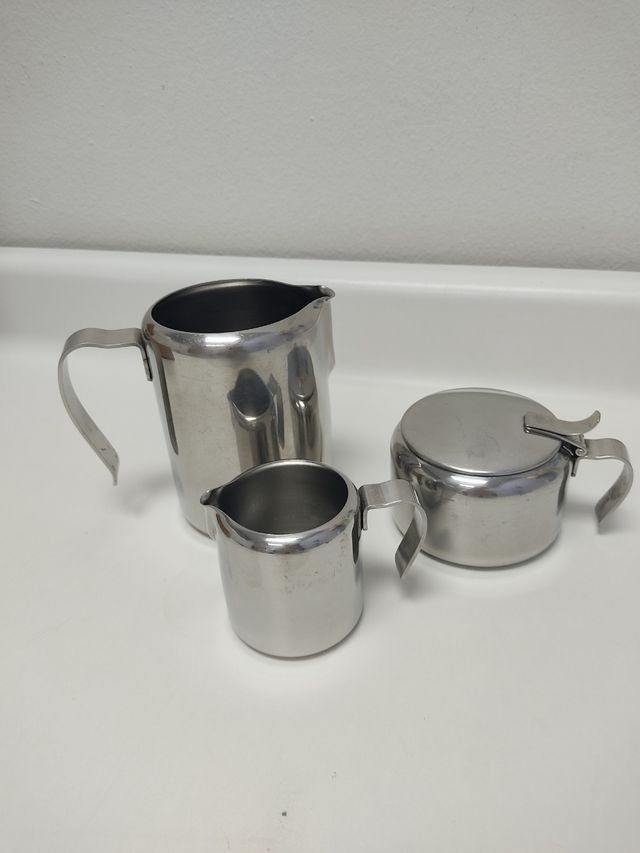 Juego café Té acero inoxidable