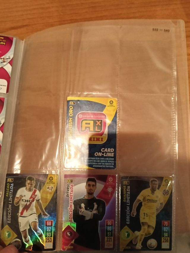 Cartas de fútbol Adrenalyn