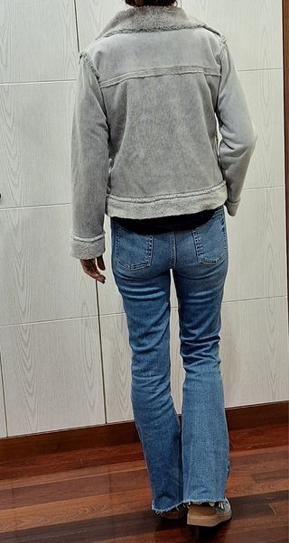 Chaqueta piel sintética 