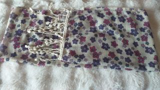 VESTIDO  ,CHAQUETA  Y PAÑOLETA .COLOR BERENJENA