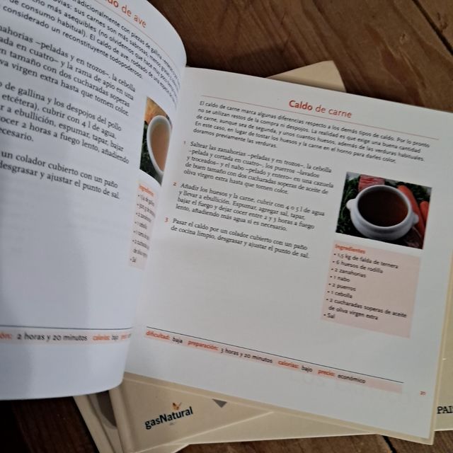 Libros cocina. Todos 5 euros