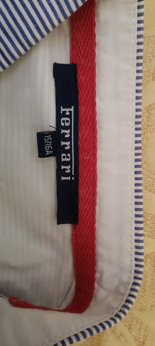 Camicia ragazzo Ferrari