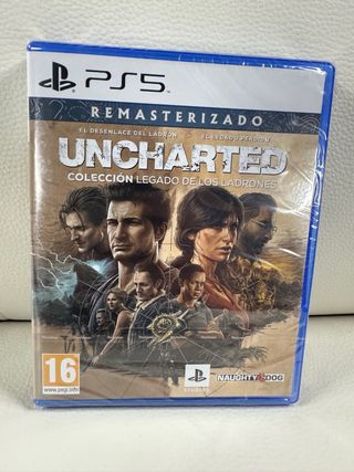 Juego Uncharted para ps5