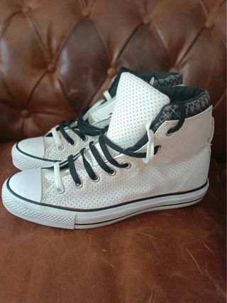 Botín converse blanco hombre