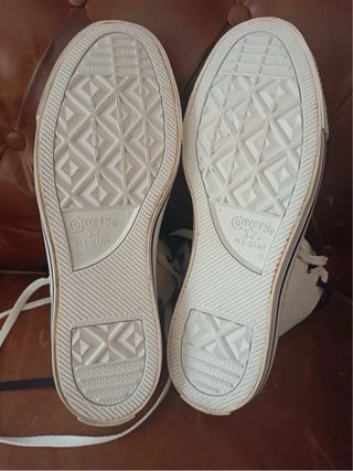 Botín converse blanco hombre