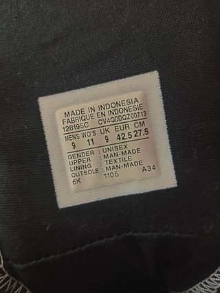 Botín converse blanco hombre