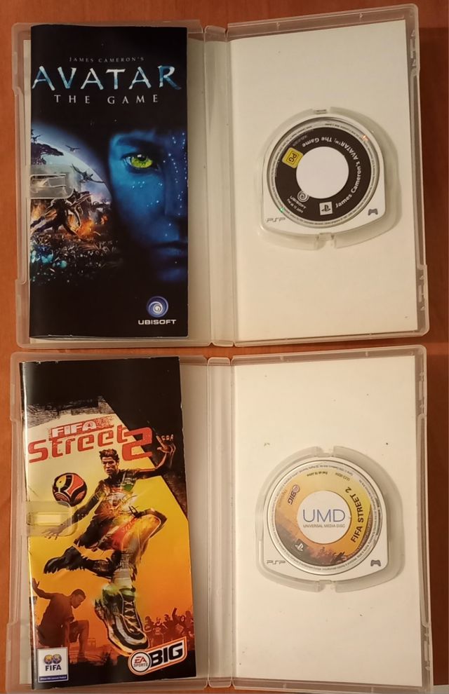 5 jogos completos para PSP