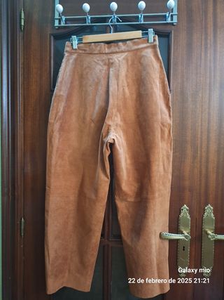 Pantalón vintage piel