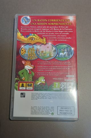Juego Psp Gerónimo Stilton