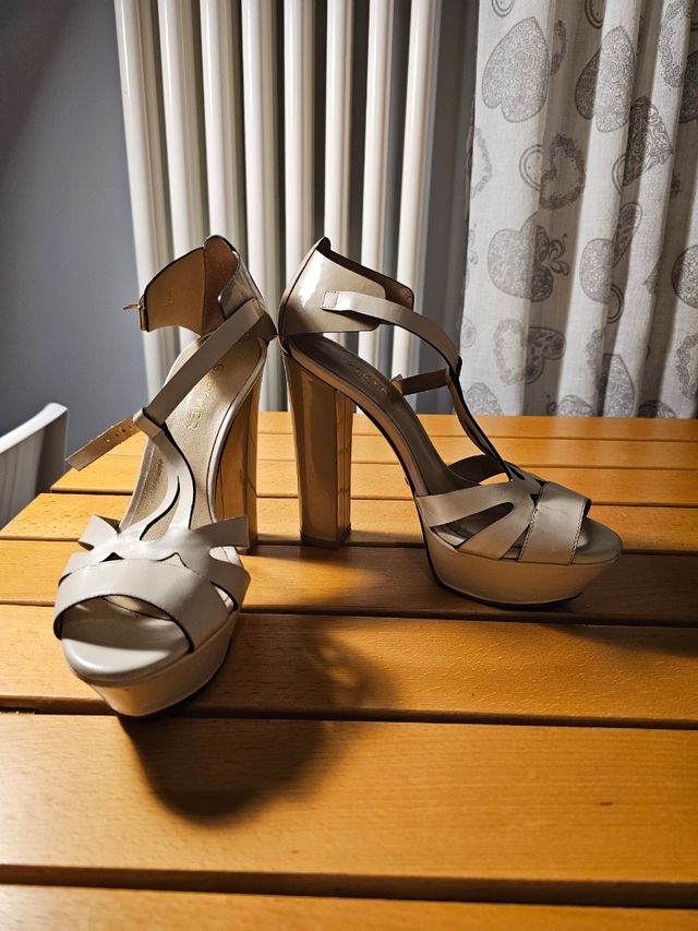 Sandali GREY MER panna-beige N.36