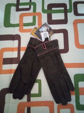 Guantes piel señora