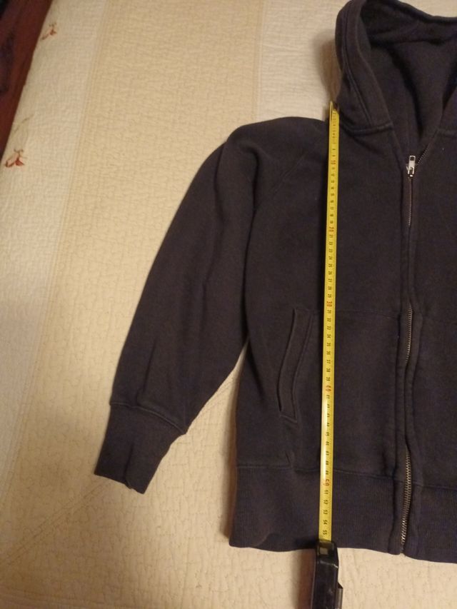 Sudadera niño azul marino capucha