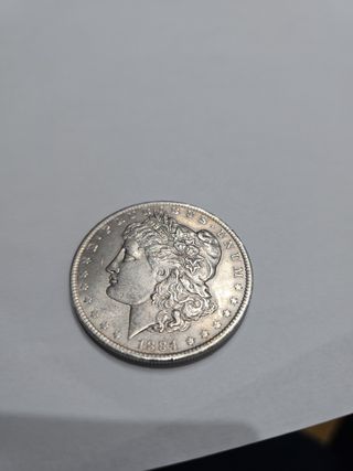 Morgan DOLLAR plata de 1884