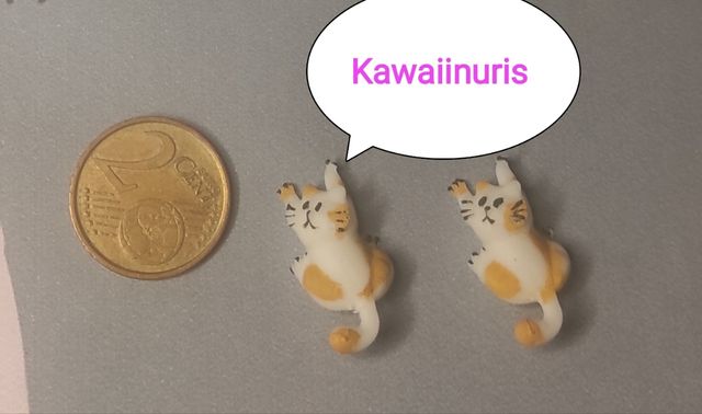 Pendientes nubes arcoiris Kawaiinuris